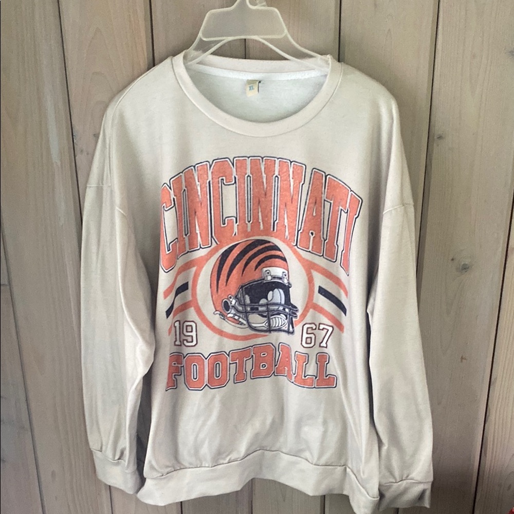 🌴vintage Cincinnati bengals crewneck